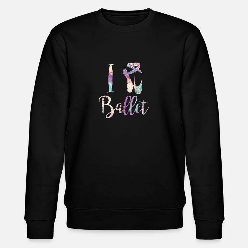 ballet - Stanley/Stella CHANGER Unisex Organic Sweatshirt - black