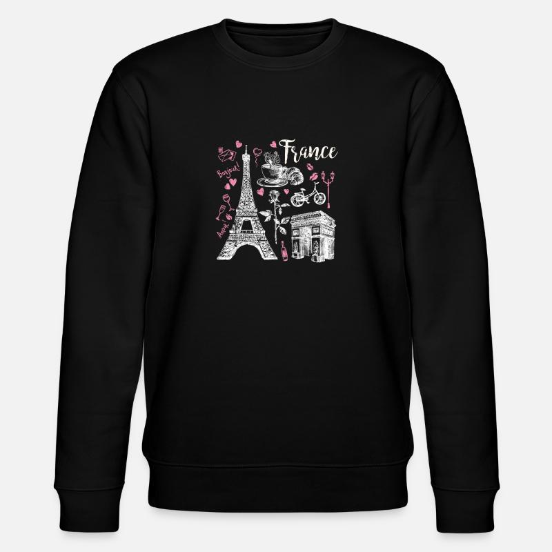 France Paris - Sweat bio CHANGER Stanley/Stella Unisexe - noir