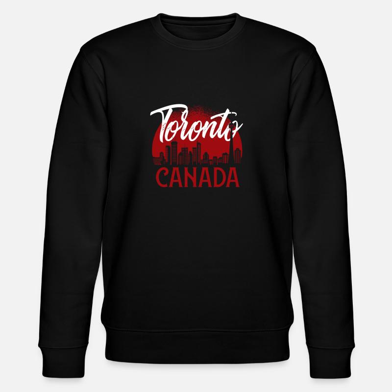 Canada Toronto - Stanley/Stella CHANGER Unisex Organic Sweatshirt - black