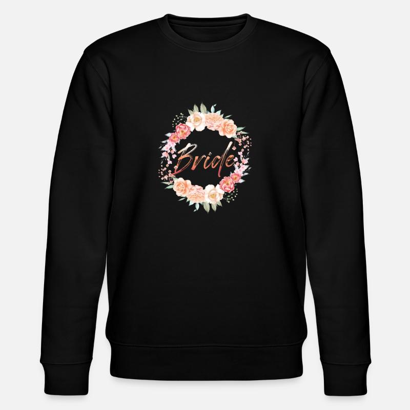 Bride wedding - Stanley/Stella CHANGER Unisex Organic Sweatshirt - black