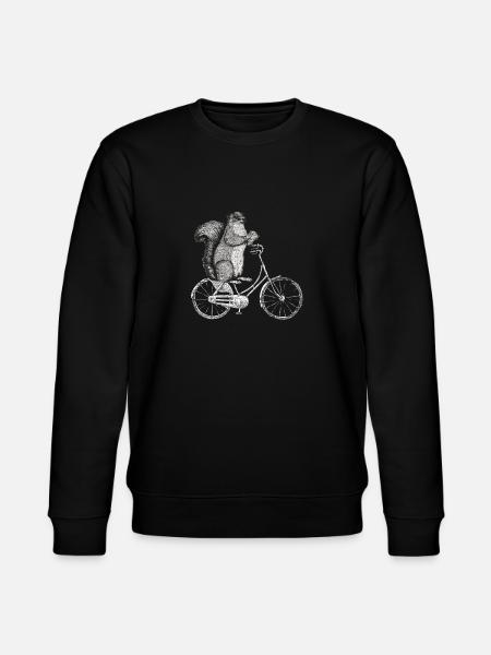 squirrel - Stanley/Stella CHANGER Unisex Organic Sweatshirt - black