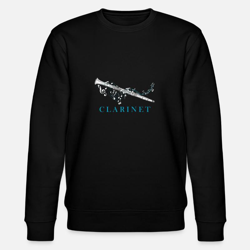Instrument clarinette - Sweat bio CHANGER Stanley/Stella Unisexe - noir