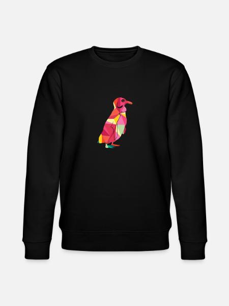 Penguin Cute animal - Stanley/Stella CHANGER Unisex Organic Sweatshirt - black