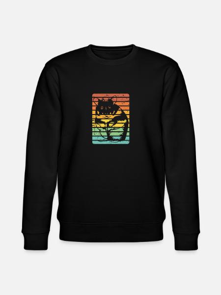 Hamster - Stanley/Stella CHANGER Unisex Organic Sweatshirt - black
