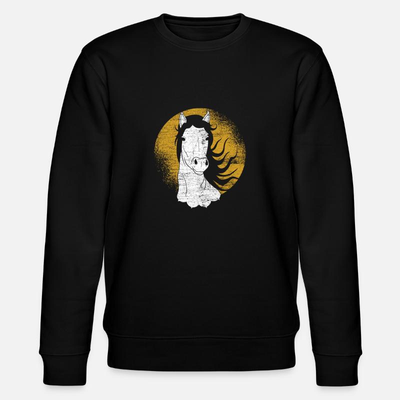 cheval - Sweat bio CHANGER Stanley/Stella Unisexe - noir
