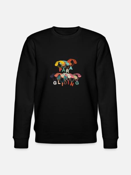 Paragliding sport - Stanley/Stella CHANGER Unisex Organic Sweatshirt - black