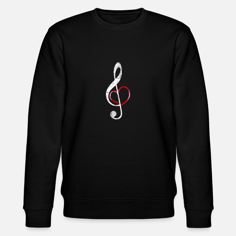 Musical Gesang - Stanley/Stella Unisex Bio-Sweatshirt CHANGER - Schwarz