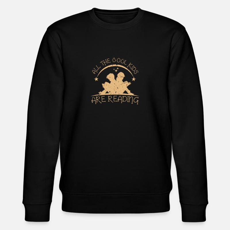 Lecture d'enfants - Sweat bio CHANGER Stanley/Stella Unisexe - noir