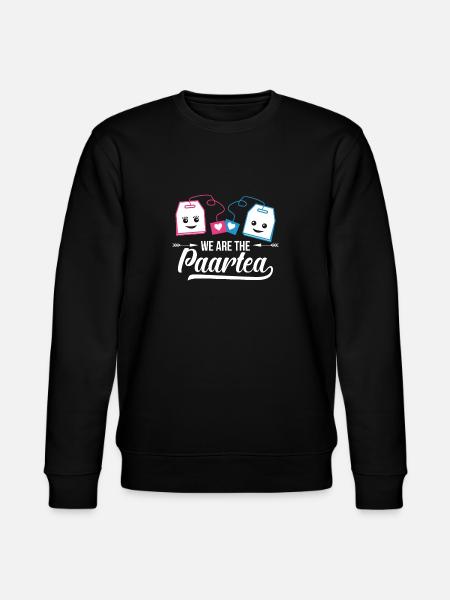 Partnerlook, Paar - Stanley/Stella Unisex Bio-Sweatshirt CHANGER  - Schwarz