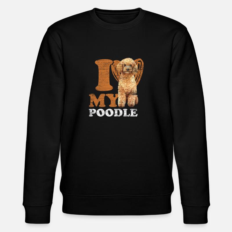 Amour de caniche - Sweat bio CHANGER Stanley/Stella Unisexe - noir