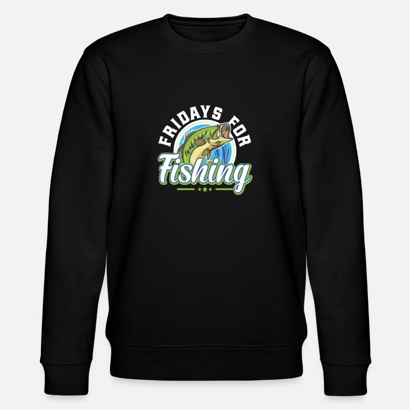 Angler - Stanley/Stella CHANGER Unisex Organic Sweatshirt - black