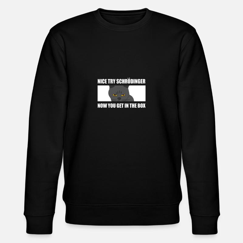 Physicien Schrödinger - Sweat bio CHANGER Stanley/Stella Unisexe - noir