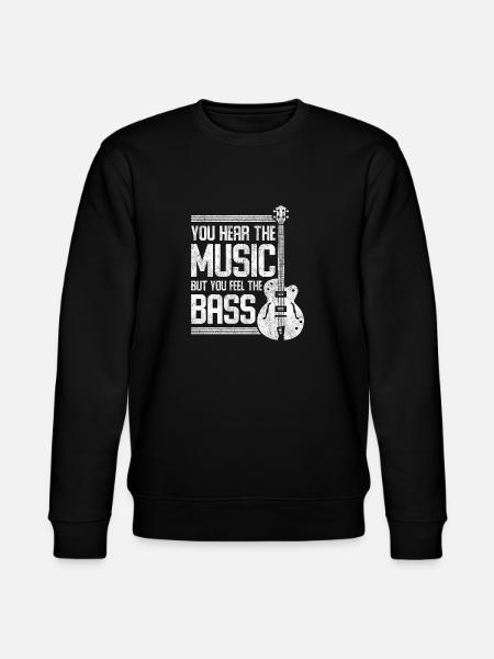 Bass Music - Stanley/Stella CHANGER Unisex Organic Sweatshirt - black