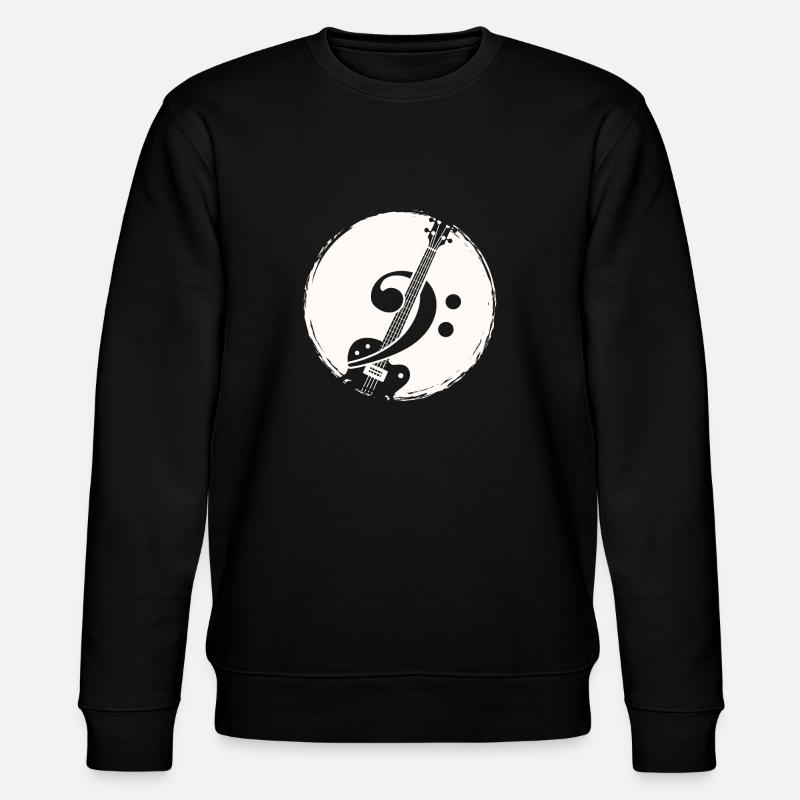 Guitare basse Guitariste - Sweat bio CHANGER Stanley/Stella Unisexe - noir
