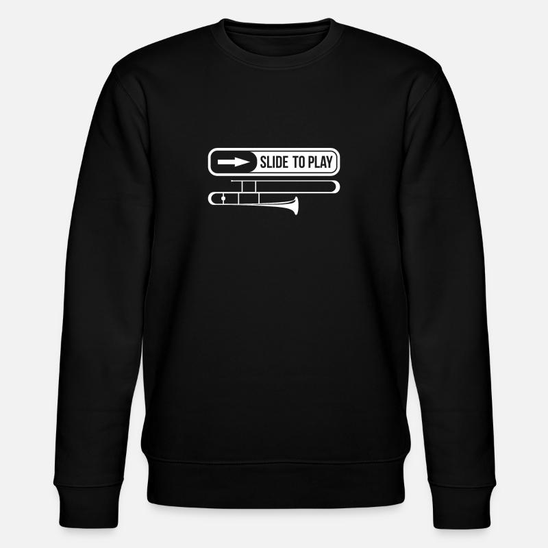 Posaune Instrument - Stanley/Stella Unisex Bio-Sweatshirt CHANGER - Schwarz