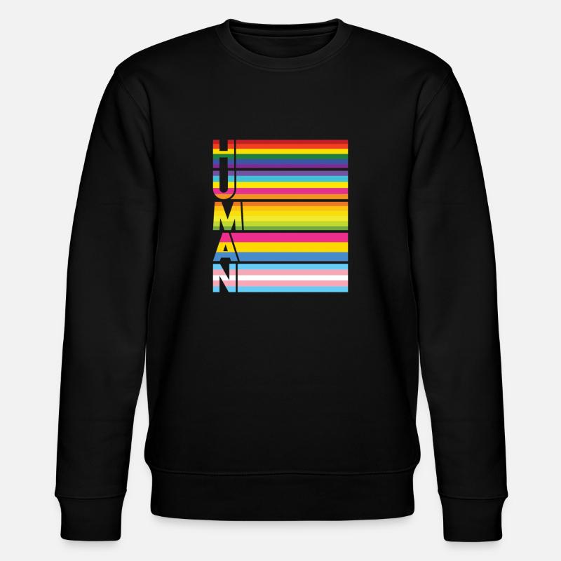 LGBT - Stanley/Stella Unisex Bio-Sweatshirt CHANGER - Schwarz