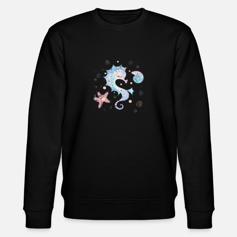 Hippocampe - Sweat bio CHANGER Stanley/Stella Unisexe - noir