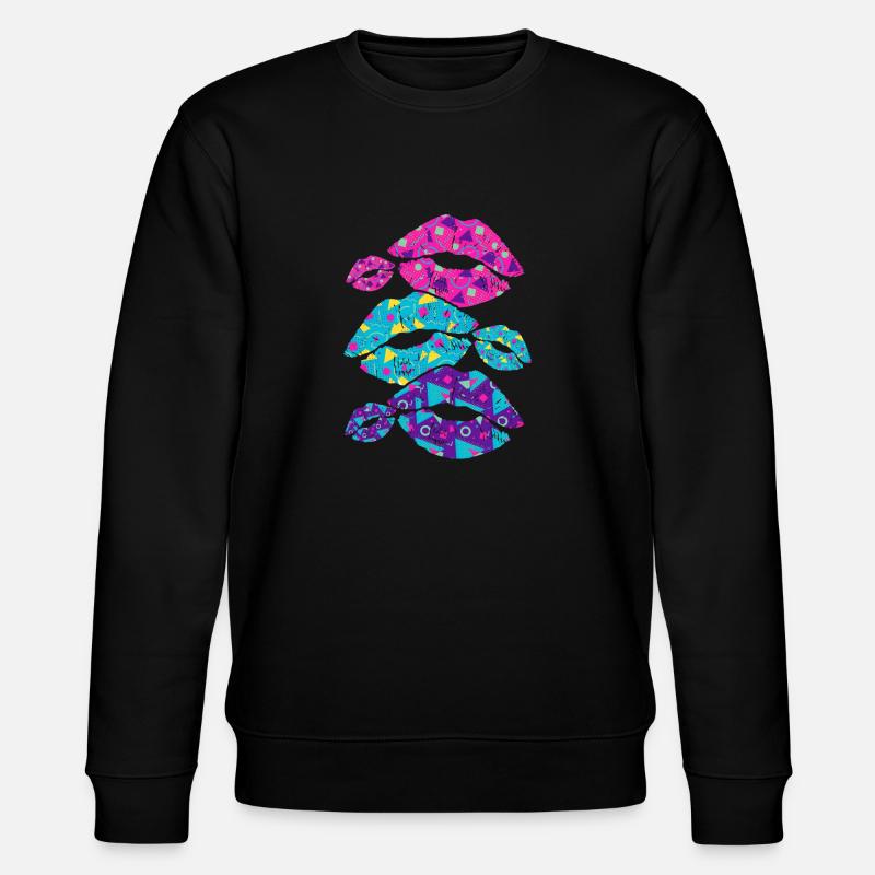 Mode des années 80 - Sweat bio CHANGER Stanley/Stella Unisexe - noir