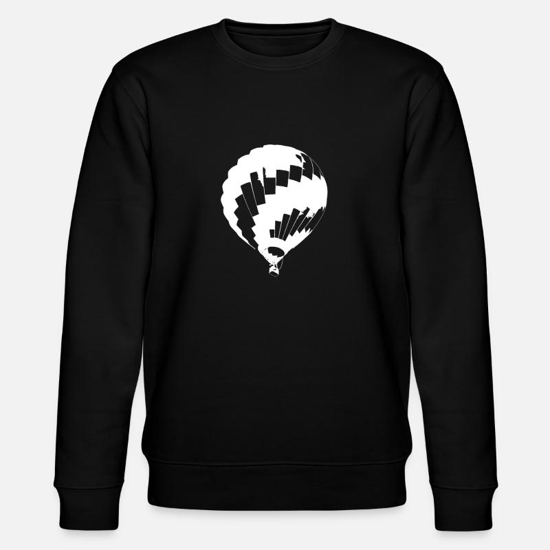 Ballon - Stanley/Stella Unisex Bio-Sweatshirt CHANGER  - Schwarz