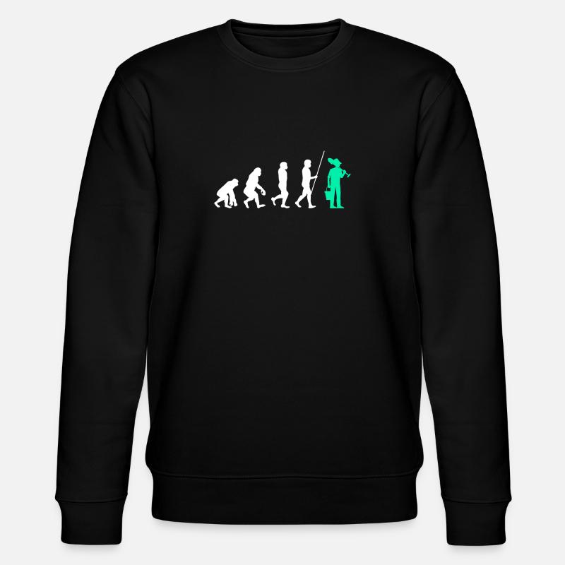 Evolution Jardinier - Sweat bio CHANGER Stanley/Stella Unisexe - noir