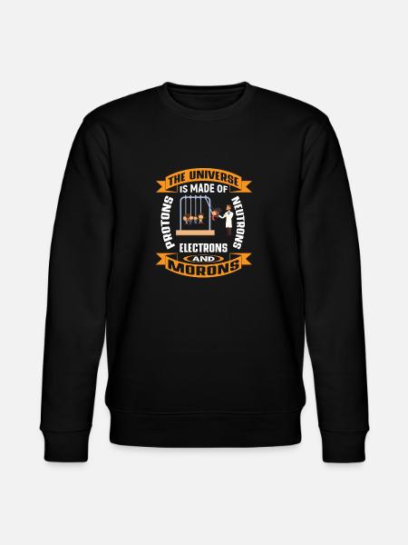 Protons, neutrons, abrutis - Ato - Sweat bio CHANGER Stanley/Stella Unisexe - noir