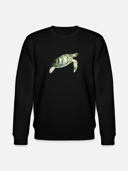 Sea turtle - Stanley/Stella CHANGER Unisex Organic Sweatshirt - black