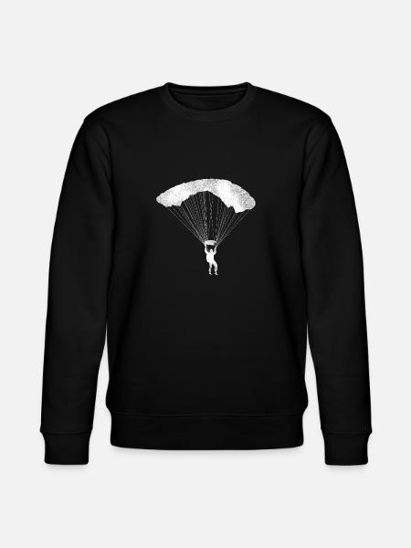 Paragliding - Stanley/Stella Unisex Bio-Sweatshirt CHANGER - Schwarz