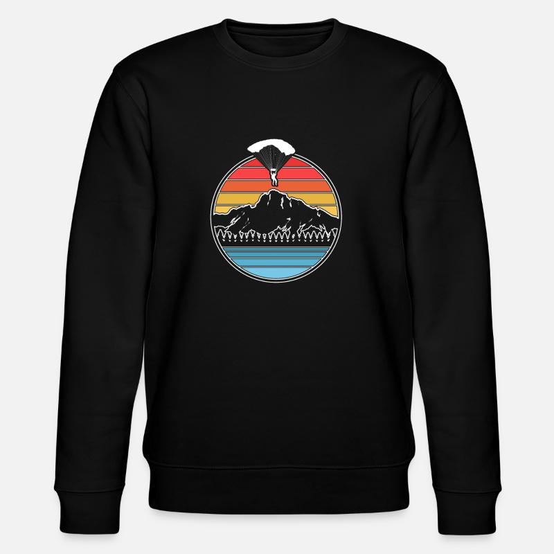 parapente - Sweat bio CHANGER Stanley/Stella Unisexe - noir