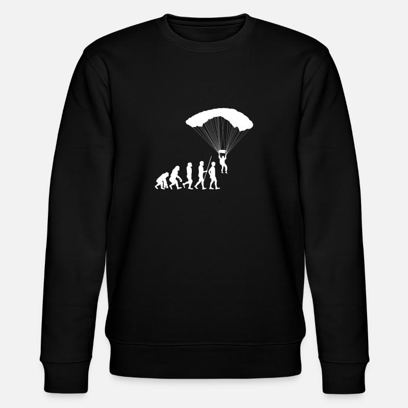 Evolution parapente - Sweat bio CHANGER Stanley/Stella Unisexe - noir