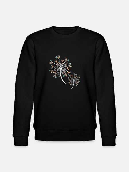 Chicken pusteblume - Stanley/Stella CHANGER Unisex Organic Sweatshirt - black