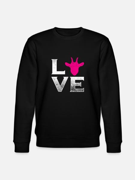Goat love billy goat - Stanley/Stella CHANGER Unisex Organic Sweatshirt - black