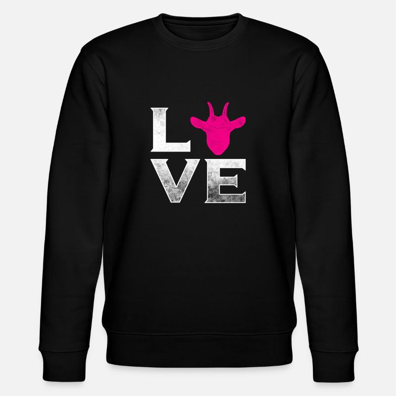 Chèvre amour billy chèvre - Sweat bio CHANGER Stanley/Stella Unisexe - noir