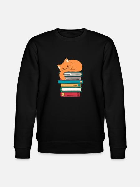 Book Pussy - Stanley/Stella CHANGER Unisex Organic Sweatshirt - black