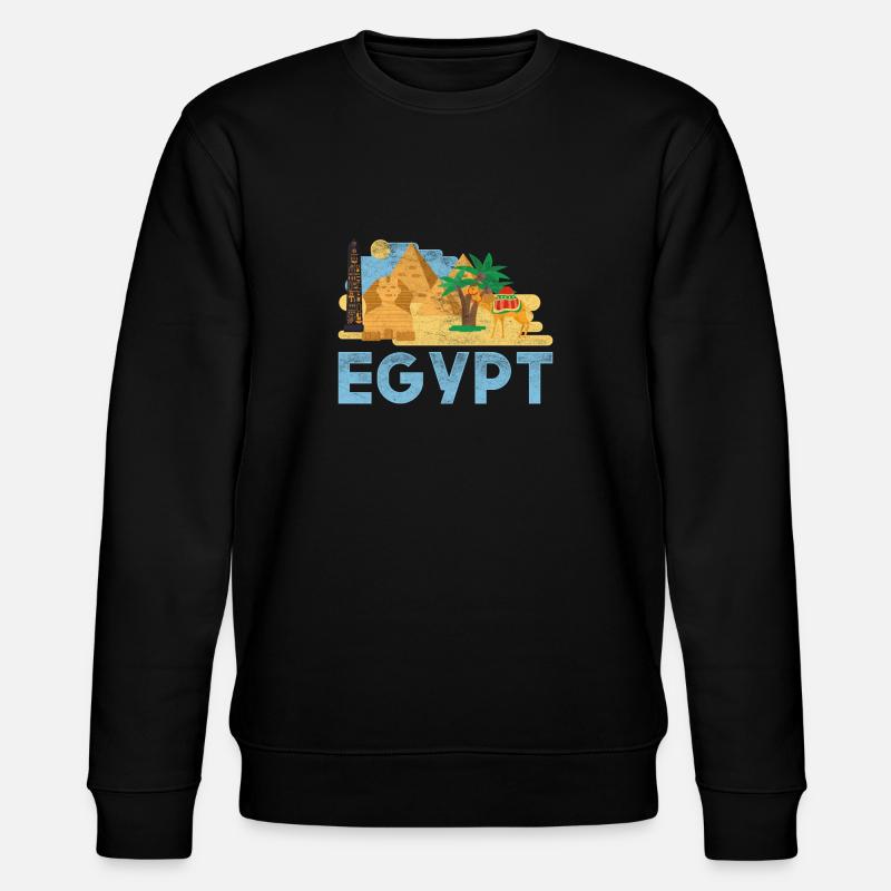Egypte - Sweat bio CHANGER Stanley/Stella Unisexe - noir