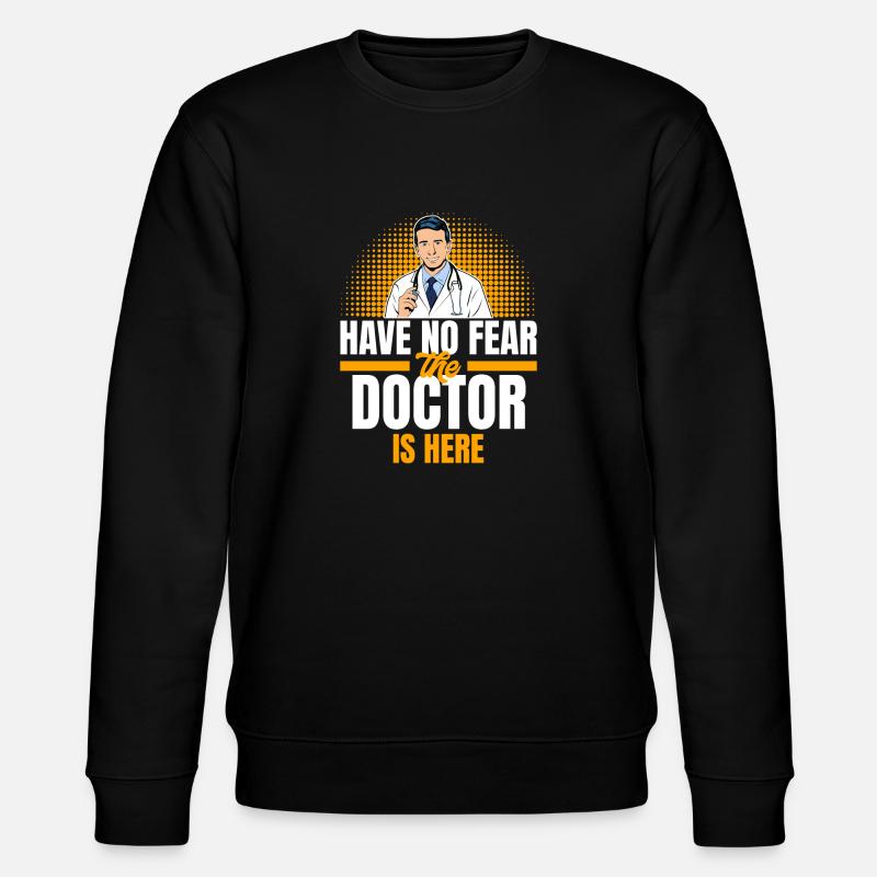 Doktor Arzt - Stanley/Stella Unisex Bio-Sweatshirt CHANGER  - Schwarz