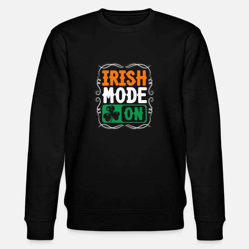 Enfants d'Irlande - Sweat bio CHANGER Stanley/Stella Unisexe - noir