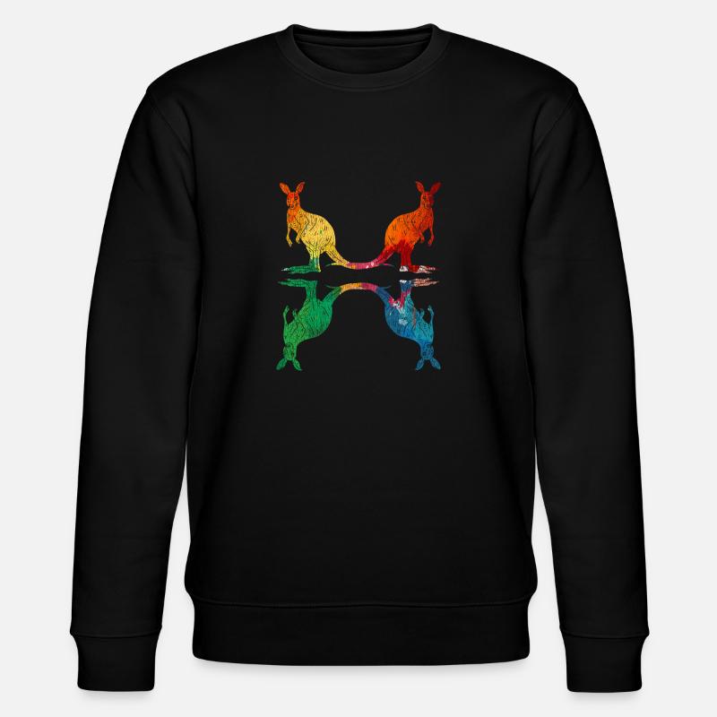 Kangaroo Australia - Stanley/Stella CHANGER Unisex Organic Sweatshirt - black