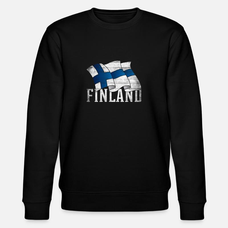 Finlande - Sweat bio CHANGER Stanley/Stella Unisexe - noir