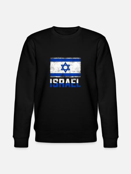 Israel Mossad - Stanley/Stella CHANGER Unisex Organic Sweatshirt - black