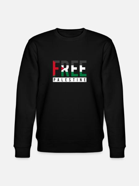 Palestine freedom - Stanley/Stella CHANGER Unisex Organic Sweatshirt - black