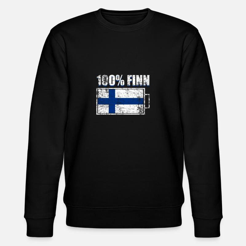 Finlande - Sweat bio CHANGER Stanley/Stella Unisexe - noir