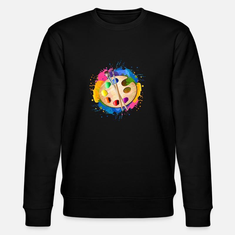 Malen - Stanley/Stella Unisex Bio-Sweatshirt CHANGER  - Schwarz
