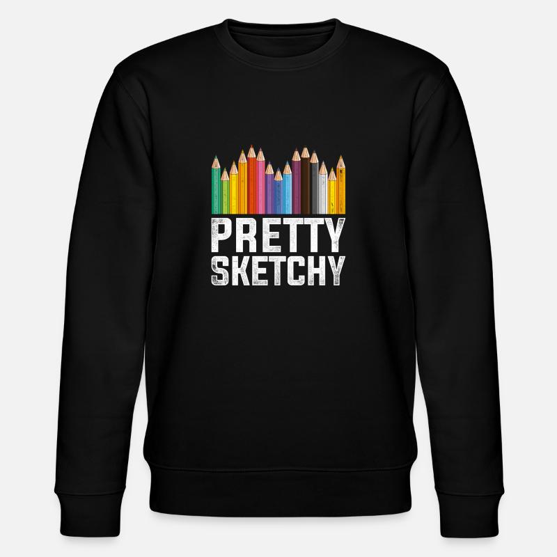 Pinceau - Sweat bio CHANGER Stanley/Stella Unisexe - noir