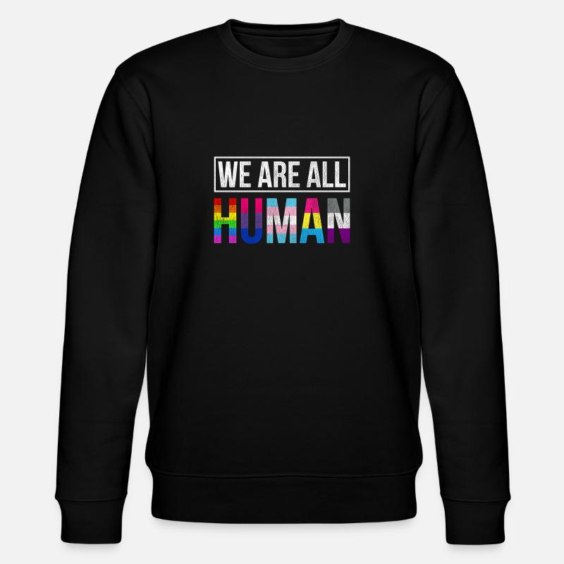 LGBT CSD - Sweat bio CHANGER Stanley/Stella Unisexe - noir