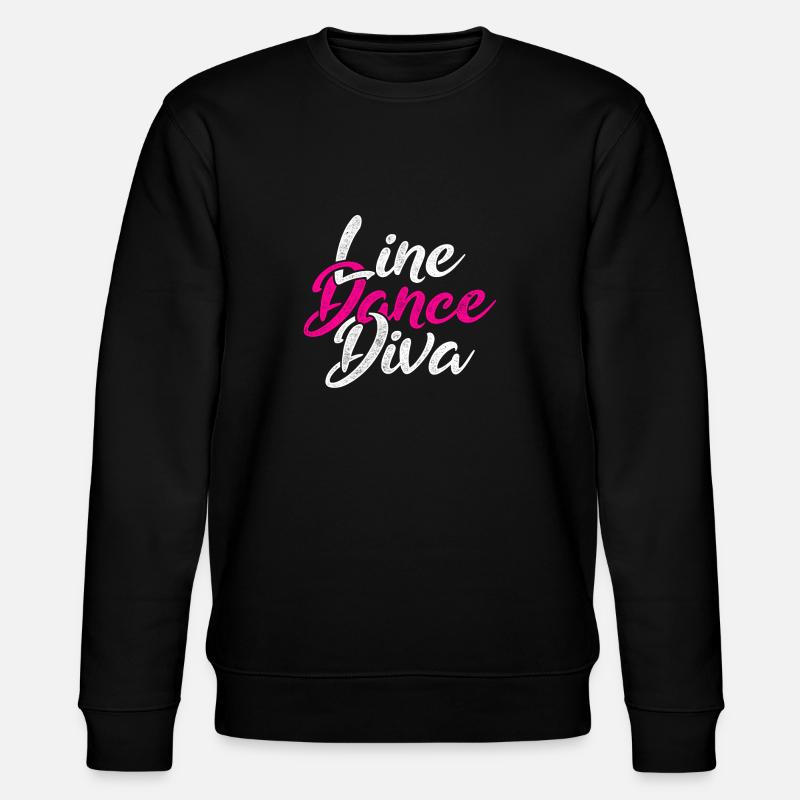 Linedance Tanzverein - Stanley/Stella Unisex Bio-Sweatshirt CHANGER  - Schwarz