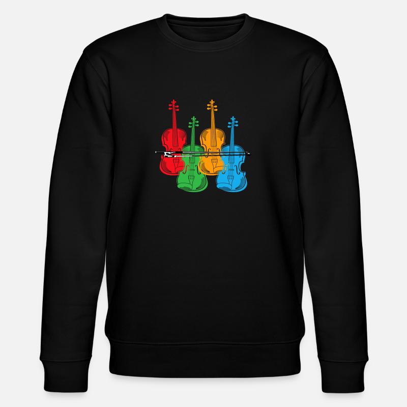 Violoncelle - Sweat bio CHANGER Stanley/Stella Unisexe - noir