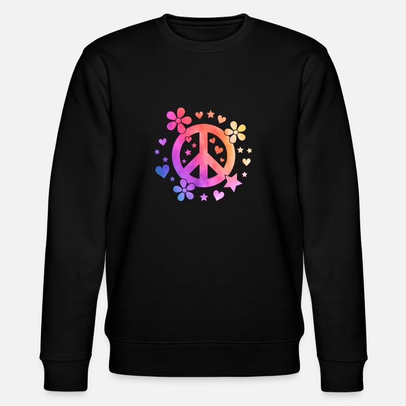Marijuana de paix - Sweat bio CHANGER Stanley/Stella Unisexe - noir