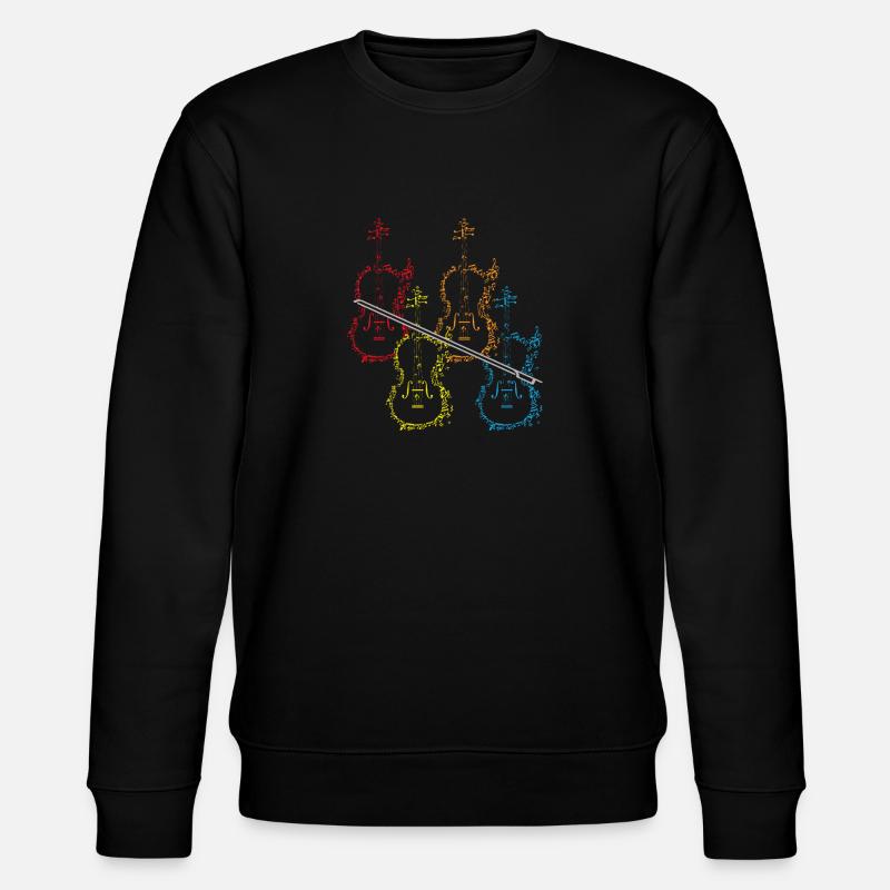 Violon - Sweat bio CHANGER Stanley/Stella Unisexe - noir