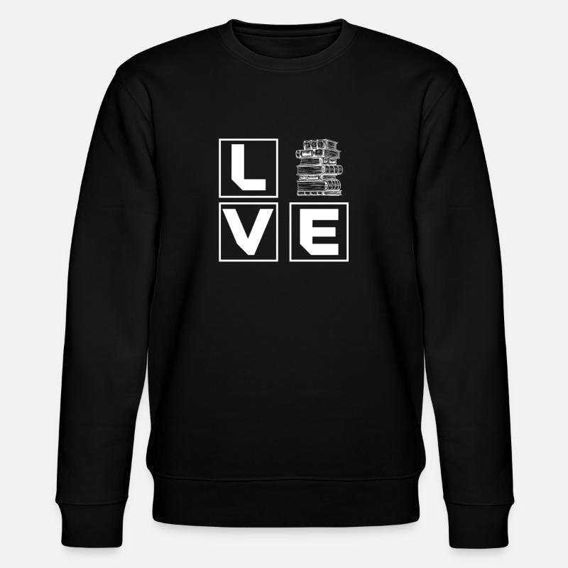 La lecture - Sweat bio CHANGER Stanley/Stella Unisexe - noir