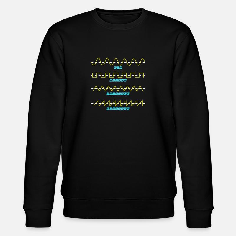 Physics nerd - Stanley/Stella CHANGER Unisex Organic Sweatshirt - black
